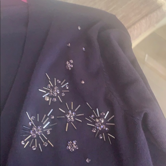 ESPERANZA CARDIGAN EMBELLISHED SWEATER (Small) - Picture 10 of 10